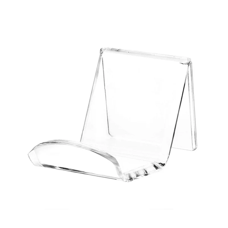 RTU66788 1PC Acrylic Game Controller Holder Wall Mounted Strong Adhesive Stand Headphone Hanger - Transparent