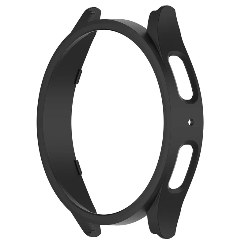 For Samsung Galaxy Watch 5 Pro 45mm Hard PC Watch Case Anti-scratch Hollow Watch Protective Cover Frame - Black