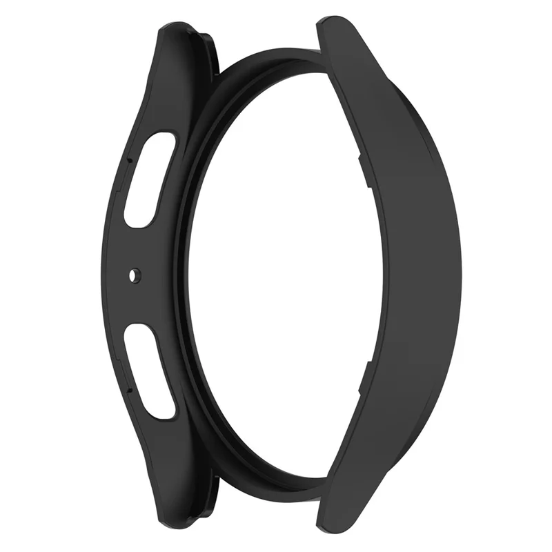For Samsung Galaxy Watch 5 Pro 45mm Hard PC Watch Case Anti-scratch Hollow Watch Protective Cover Frame - Black
