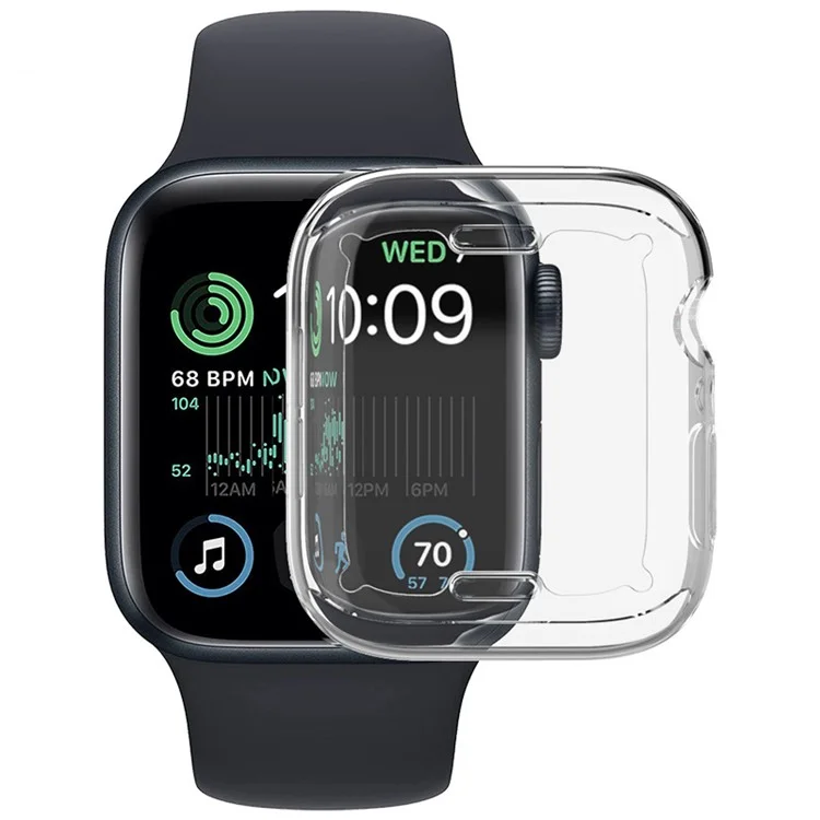 IMAK UX-3 Series per Apple Watch Series 6 / 5 / 4 / Watch SE (2022) / Watch SE 44mm Custodia protettiva generale Soft Transparent TPU Cover