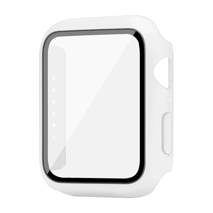 IMAK Protective Watch Hülle Für Apple Watch SE 40mm / SE (2022) 40 mm / Sehen Sie Die Serie 6 an / 5 / 4 40 Mm, Hartpc -hülle Mit HD -schildschirmeschutzschutz - Weiß