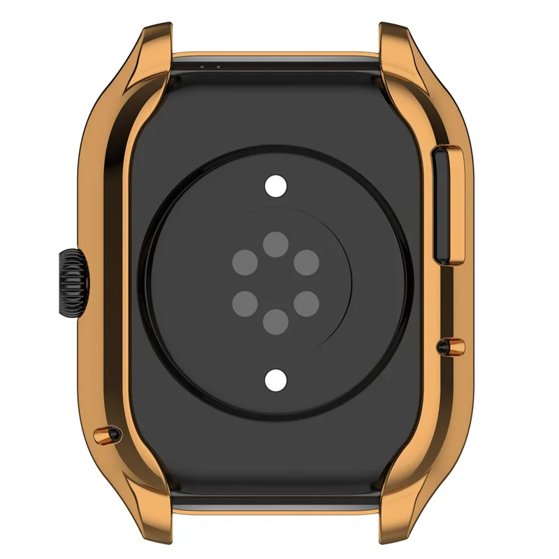 Electroplating Watch Case For Huami Amazfit GTS 4, Soft TPU Anti-Scratch All-inclusive Shell Cover - Gold