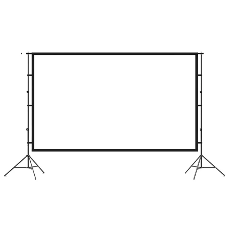 Supporto per Sfondo Fotografico Regolabile da 100 Pollici per Foto e Video in Stile Studio, in Raso di Latte Bianco, 220x125CM