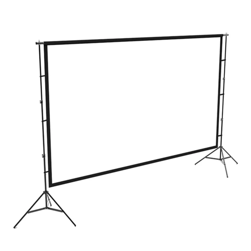 120" Fotoudstilling Portræt Baggrundsbillede Skærm Stativ Holder System 265x150CM