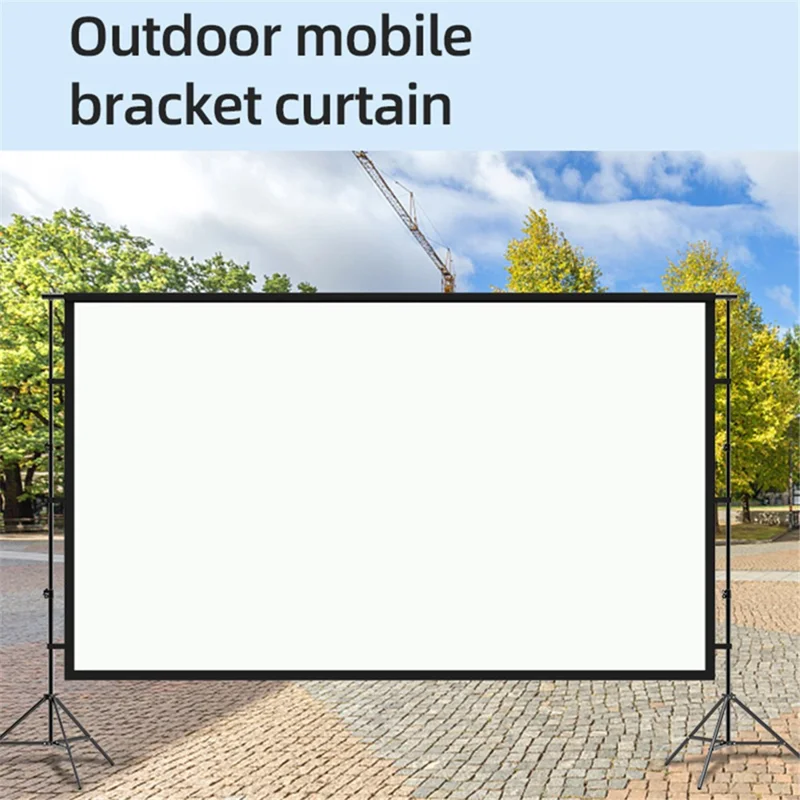 120" Fotoudstilling Portræt Baggrundsbillede Skærm Stativ Holder System 265x150CM