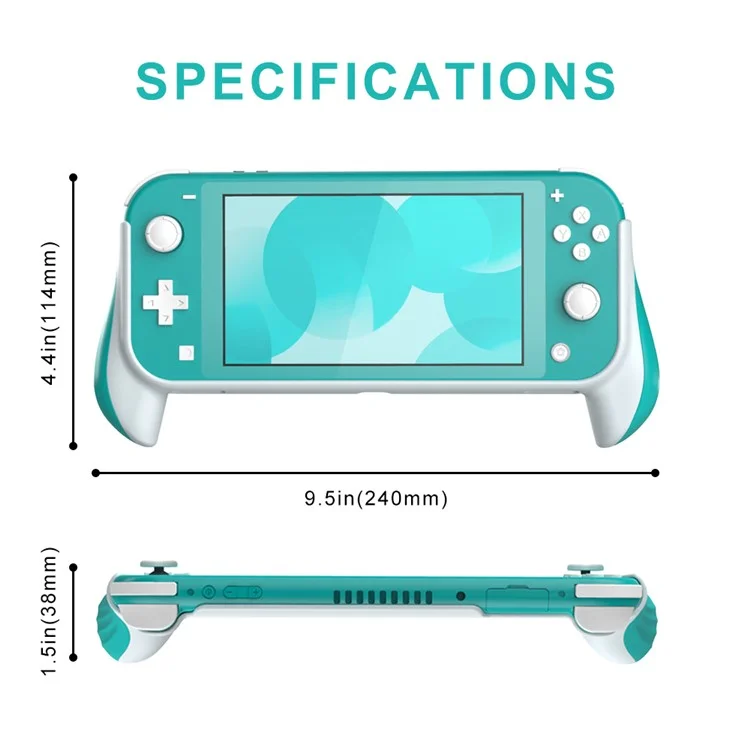 DSS-92 Für Nintendo Switch Lite Game Console Hand Grip Ergonomic Griff Fall - Blau