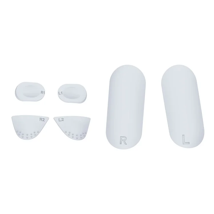 DOBE TP5-2512 Juego de Fundas Protectoras de Silicona para Mangos de PS VR2 Grips de Controlador Piel
