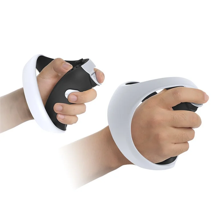 DOBE TP5-2512 Juego de Fundas Protectoras de Silicona para Mangos de PS VR2 Grips de Controlador Piel