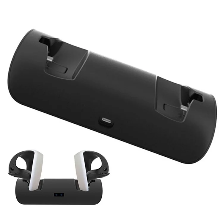 KJH KJH-PVR2-001 Charging Dock for PS VR2 Handle with Indicator Double Controllers Charger - Black