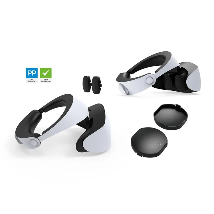 DOBE TP5-2522 2Pcs Eyewear Lens Cap for PS VR2 Helmet Dust-proof Lens Cover