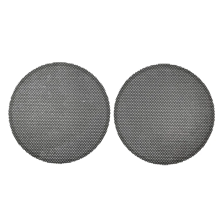 Para Console de Jogos Sony PS5 2Pcs Round Mesh Dust Cover Heat Dissipation PVC Dust-proof Net