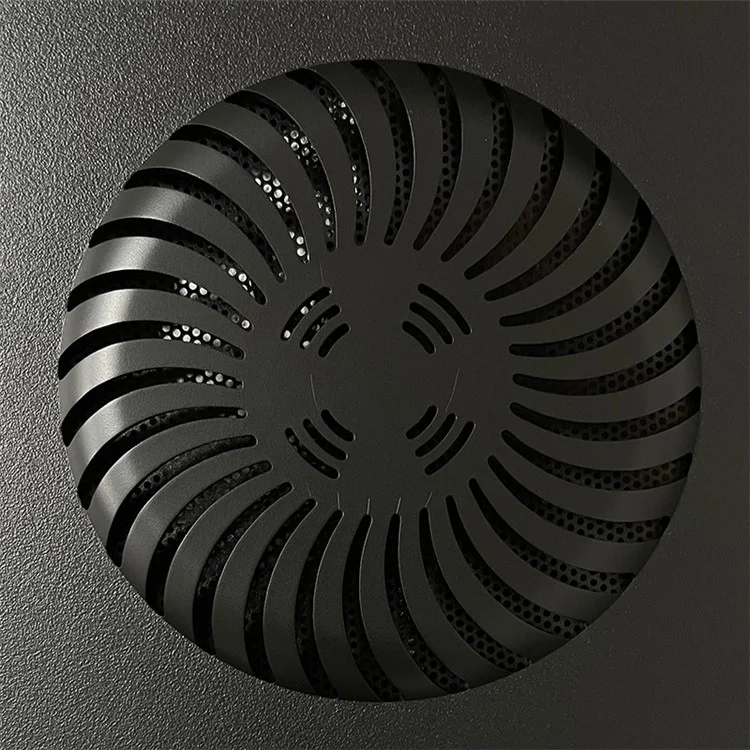 Para Console de Jogos Sony PS5 2Pcs Round Mesh Dust Cover Heat Dissipation PVC Dust-proof Net