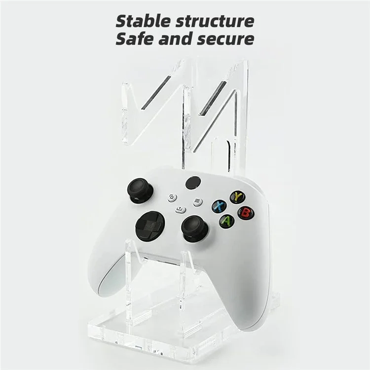 For PS4 / Xbox One / Switch Game Controller Holder Desktop Gamepad Storage Holder - Transparent