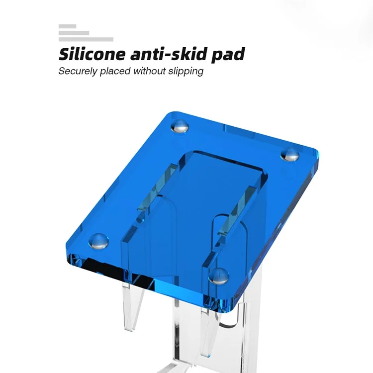 For PS4 / Xbox One / Switch Game Controller Holder Desktop Gamepad Storage Holder - Transparent