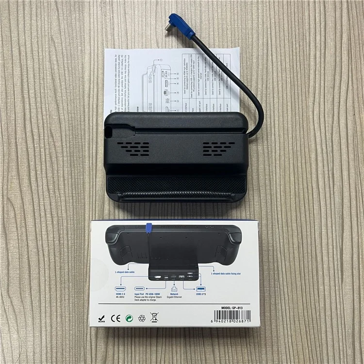 Adaptateur concentrateur multifonctionnel PGTECH compatible avec la station d'accueil Steam Deck