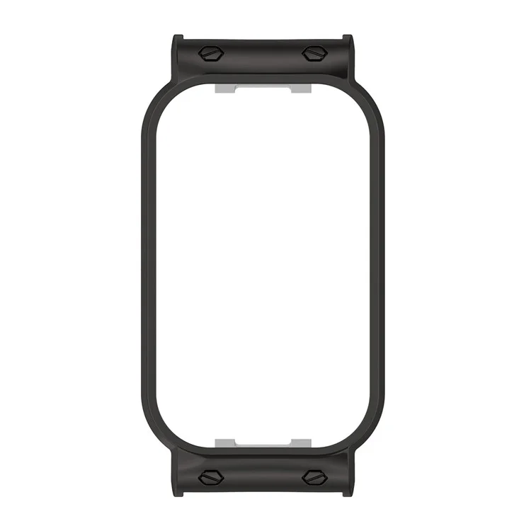 Metal Watch Case for Xiaomi Redmi Band 2 18mm Protective Cover Frame Guard - Black