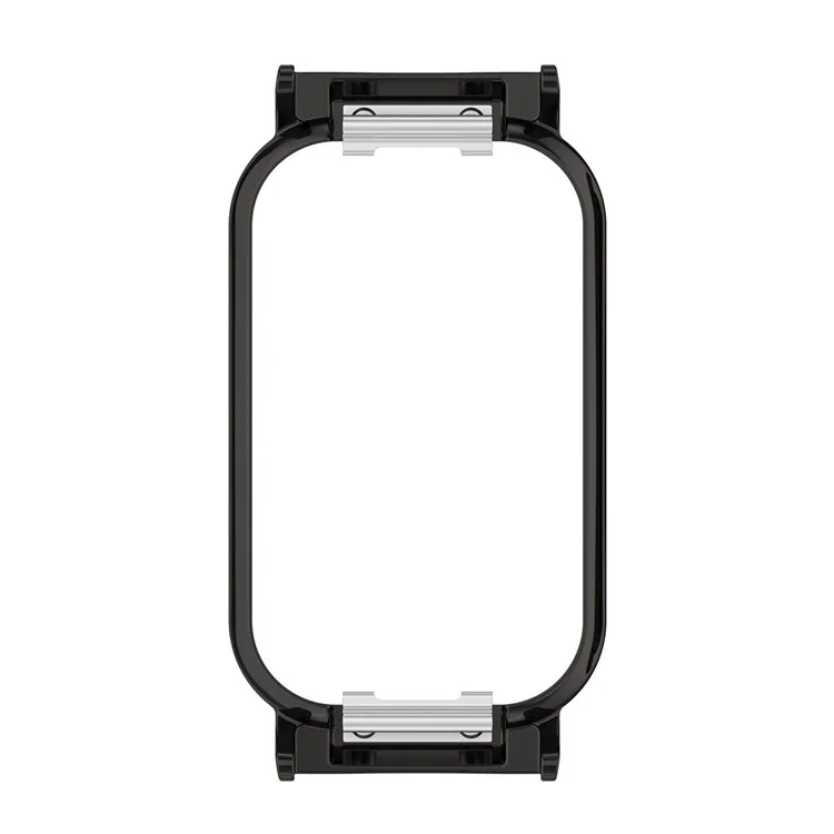 Metal Watch Case for Xiaomi Redmi Band 2 18mm Protective Cover Frame Guard - Black