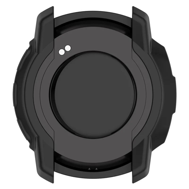 For SUUNTO 9 Peak / 9 Peak Pro Anti-drop Watch Case TPU Protective Frame - Black