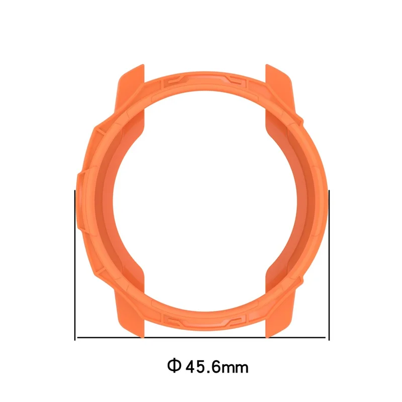 For SUUNTO 9 Peak / 9 Peak Pro Anti-drop Watch Case TPU Protective Frame - Light Pink
