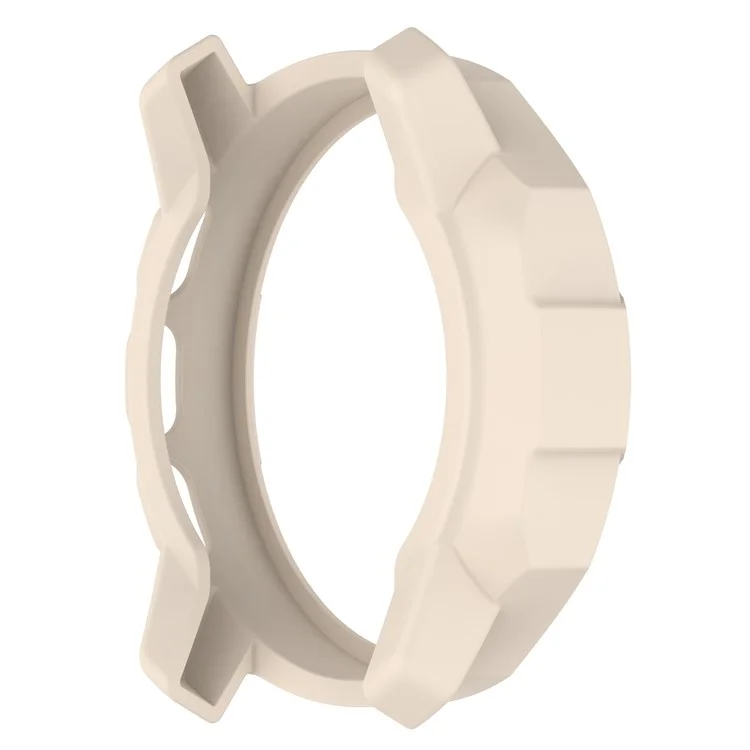 For SUUNTO 9 Peak / 9 Peak Pro Anti-drop Watch Case TPU Protective Frame - Beige