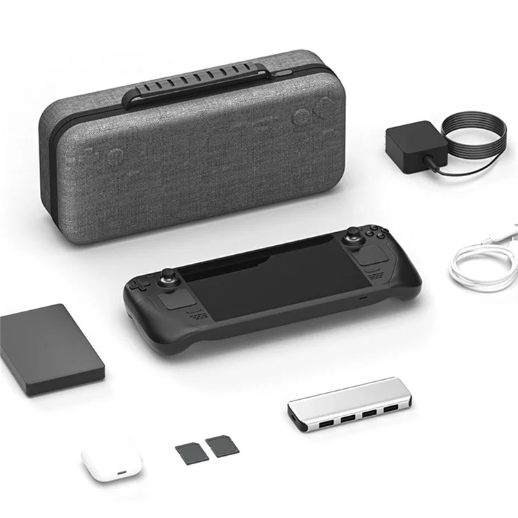 AOLION AL-ST1003 Per console di gioco Steam Deck Borsa per il trasporto antiurto EVA - Nero