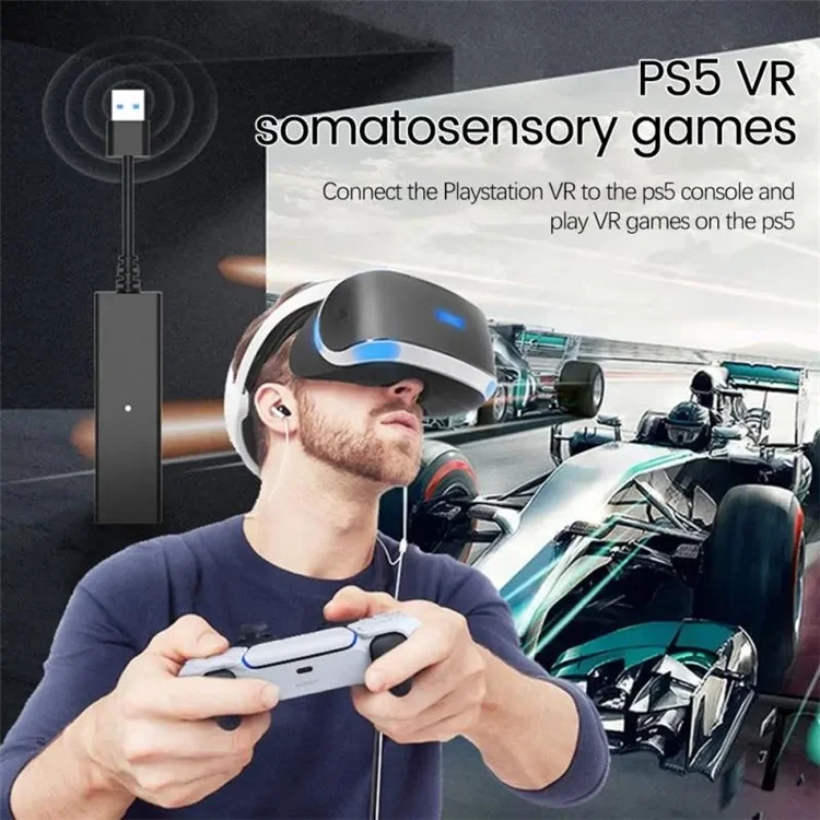 AOLION ALP503301 For PS5 Game Console VR Adapter VR Glasses Converter Cable