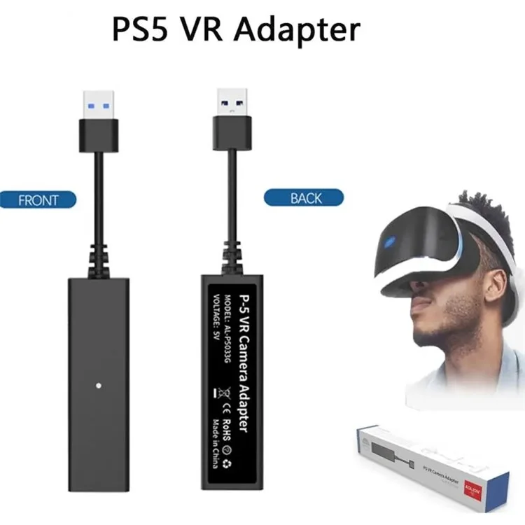 AOLION ALP503301 For PS5 Game Console VR Adapter VR Glasses Converter Cable