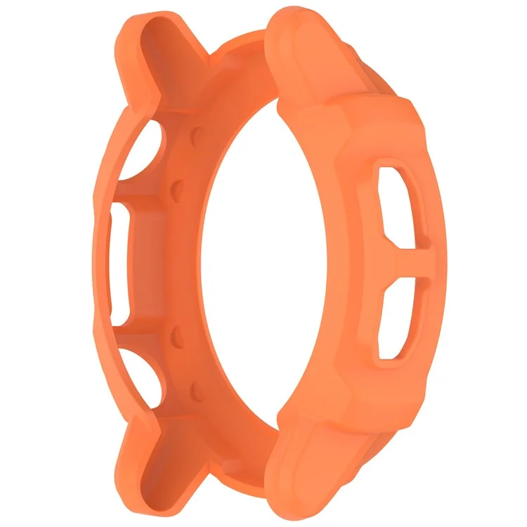 Para Huami Amazfit Falcon Soft TPU Protective Watch Case Hollow Rugged Protective Cover - Orange