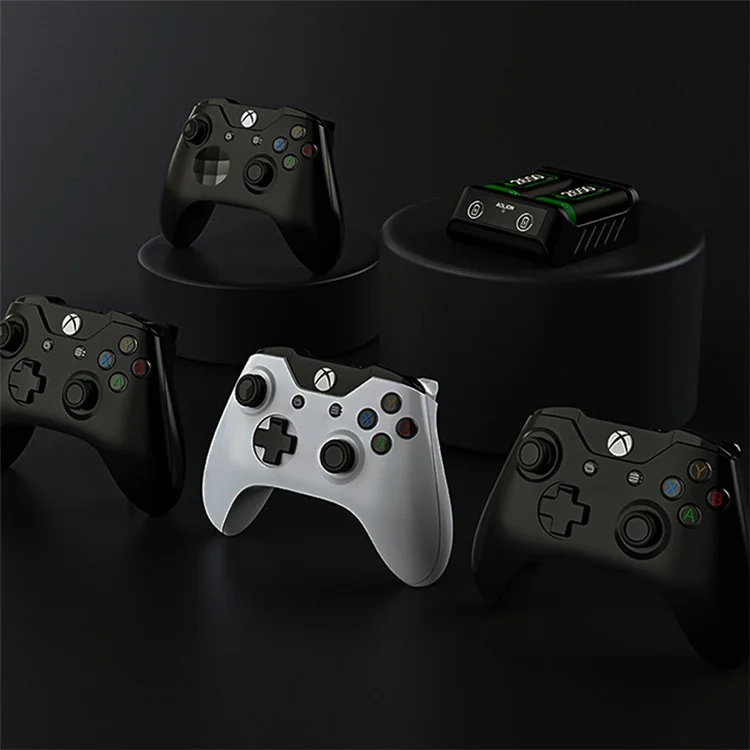 AOLION AL-XB2010 Cargador de batería de repuesto de 2650 mAh dual y estación de carga para mando de Xbox Series X