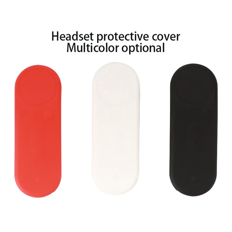 2 pezzi / Set Manicotti protettivi in silicone anti-graffio per Huawei VR Glasses Copertura accessori per impugnatura - Rosso