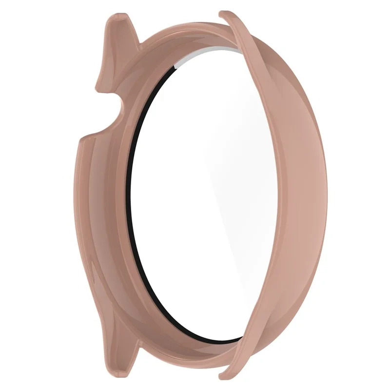 For Huami Amazfit GTR Mini (A2174) PC Watch Case with Integrated Tempered Glass Screen Protector - Pink