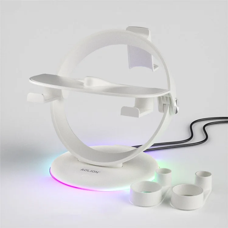 Подставка для дисплея AOLION для Oculus Quest 2 / PS5 / Meta Pro VR-гарнитур с RGB-подсветкой