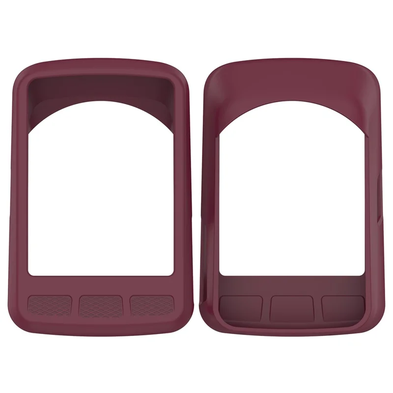 WFCC4 Silicone Case for Wahoo Element Roam Protective Cover Case Lightweight Cycling Accessories - Wine Red