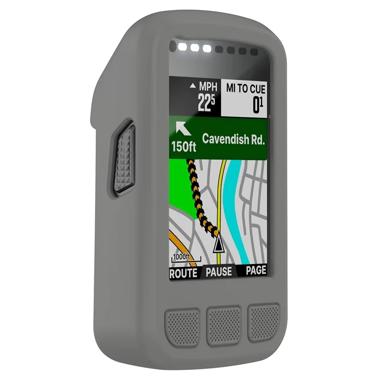 Защитный чехол WFCC5 для Wahoo Elemnt Bolt V2, силиконовый чехол, легкие велосипедные аксессуары - темно-серый