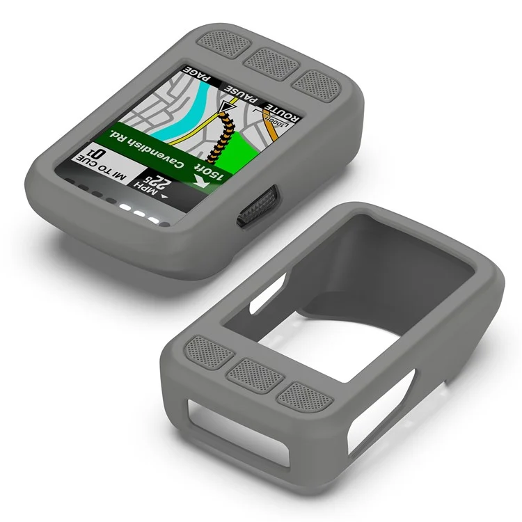 Защитный чехол WFCC5 для Wahoo Elemnt Bolt V2, силиконовый чехол, легкие велосипедные аксессуары - темно-серый