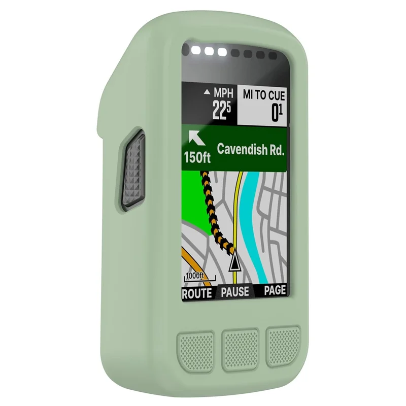 WFCC5 Protective Case for Wahoo Elemnt Bolt V2 Silicone Cover Lightweight Cycling Accessories - Green