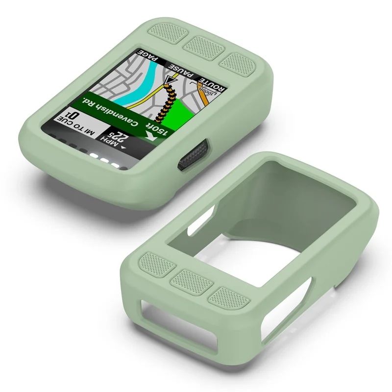 WFCC5 Protective Case for Wahoo Elemnt Bolt V2 Silicone Cover Lightweight Cycling Accessories - Green