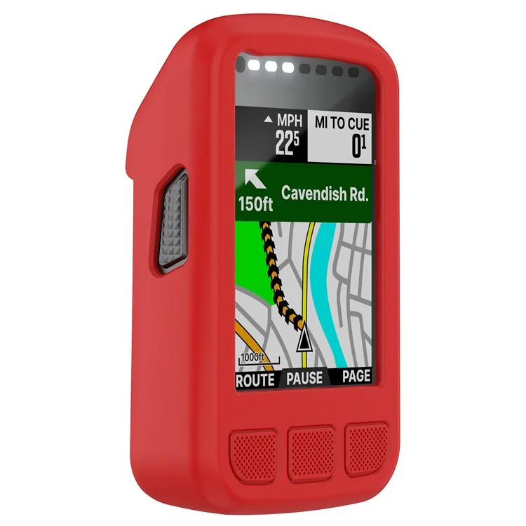 WFCC5 Protective Case for Wahoo Elemnt Bolt V2 Silicone Cover Lightweight Cycling Accessories - Red