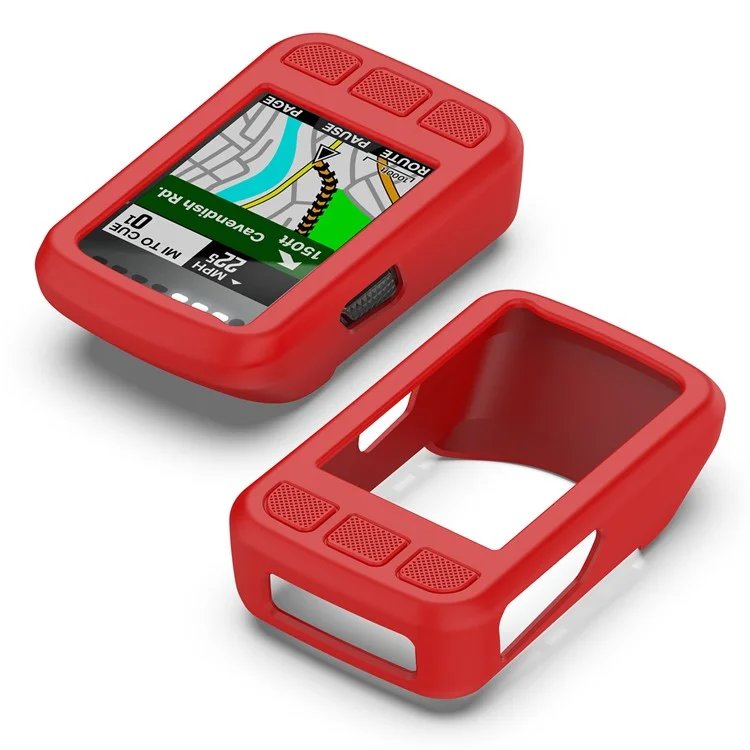 WFCC5 Protective Case for Wahoo Elemnt Bolt V2 Silicone Cover Lightweight Cycling Accessories - Red