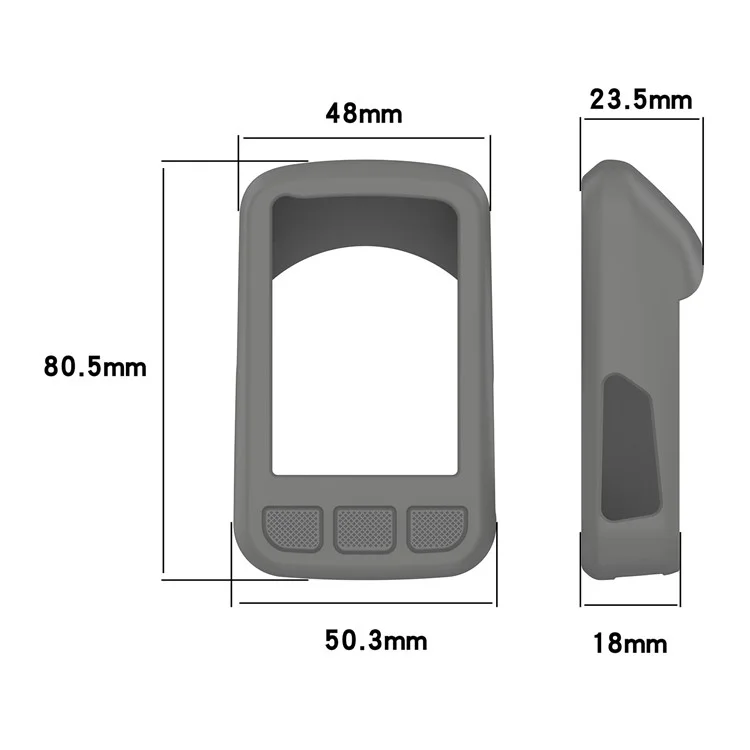 WFCC5 Protective Case for Wahoo Elemnt Bolt V2 Silicone Cover Lightweight Cycling Accessories - Red