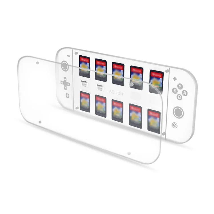 AOLION ALNS208301 Game Card Holder for Nintendo Switch Memory Cards Acrylic Storage Box