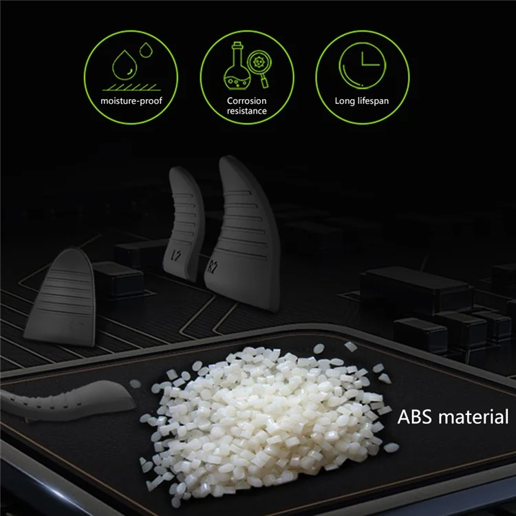 AOLION AL-P5052 2 unidades para controlador de juego PS5 Botón L2 R2 Extensor de gatillo antideslizante 