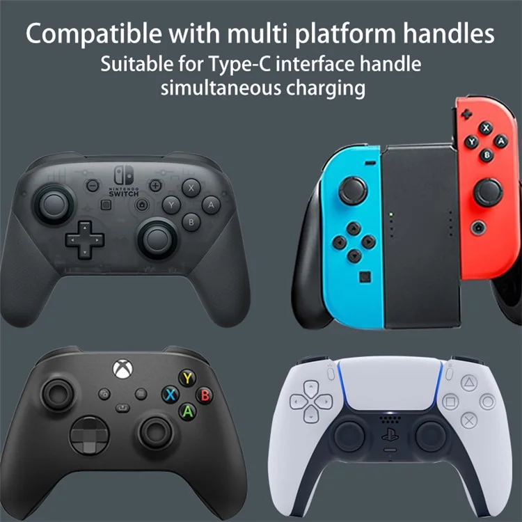 AOLION ALP5001 For Nintendo Switch OLED Game Controller Charger Stand Charging Dock Station Display Holder