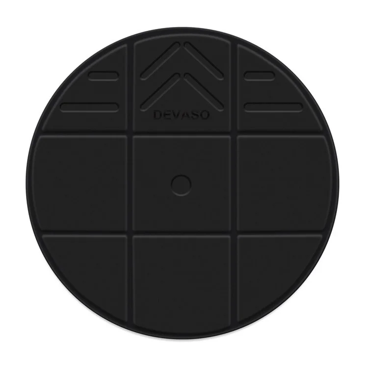 DEVASO 100CM Diameter Virtual Reality Anti-Slip Gaming Mat VR Sports Simulation Floor Pad