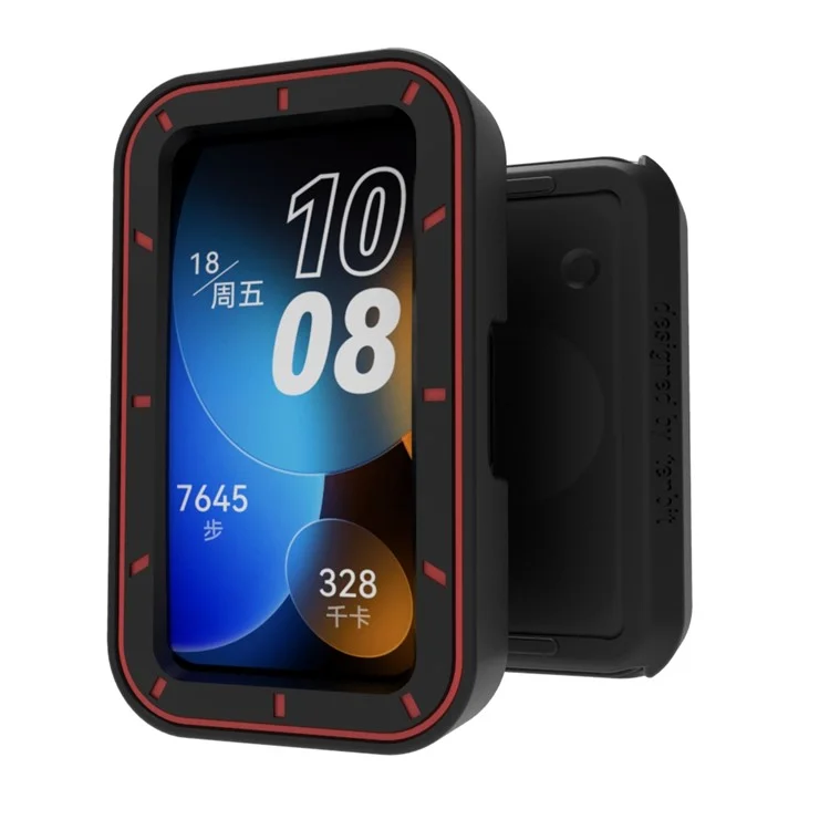 Per Huawei Band 8 / Band 8 NFC / Band 9 / Band 9 NFC TPU Watch Case Anti-Collision Smartwatch Protection Frame - Rosso