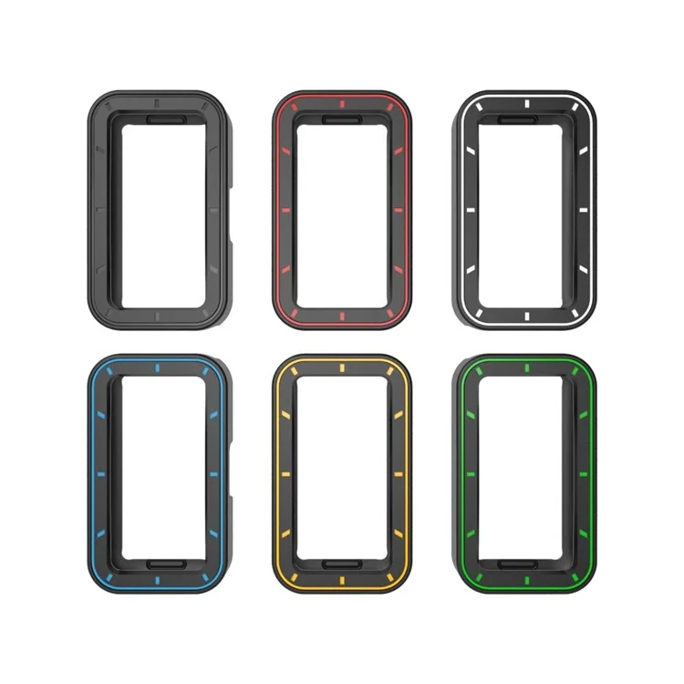 Per Huawei Band 8 / Band 8 NFC / Band 9 / Band 9 NFC TPU Watch Case Anti-Collision Smartwatch Protection Frame - Rosso