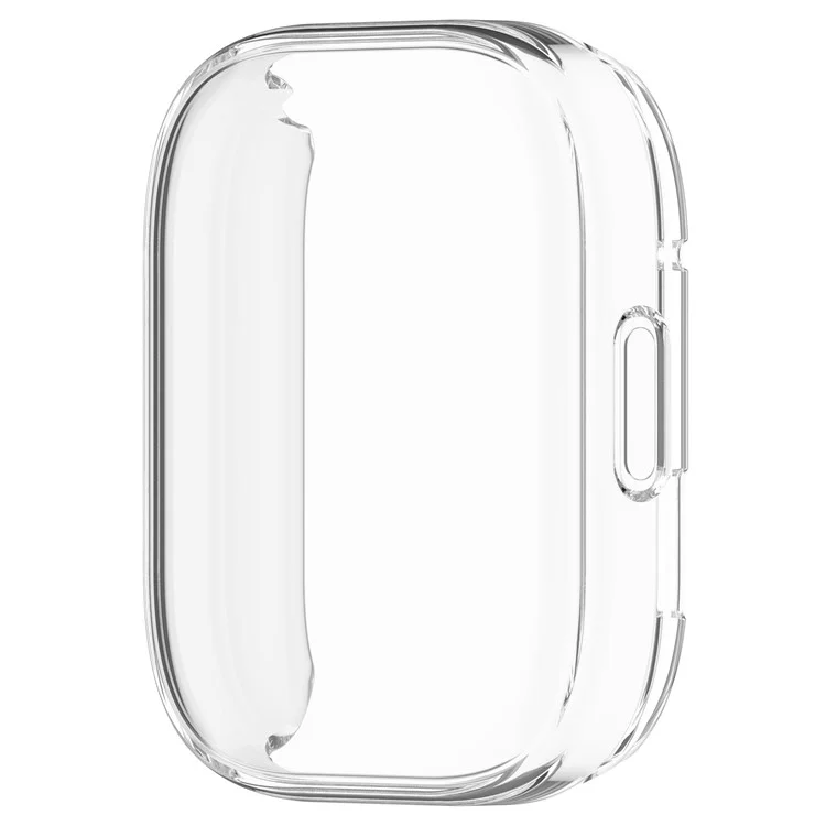 Pour Xiaomi Redmi Watch 3 Active / Watch 3 Lite Electroplating TPU Anti-drop Cover Full Coverage Watch Case - Transparent