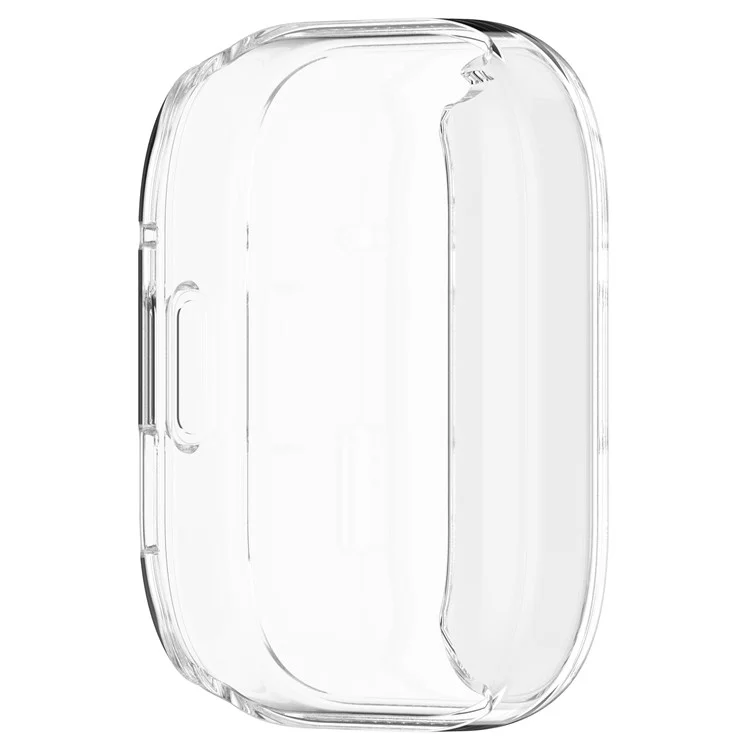 For Xiaomi Redmi Watch 3 Active / Watch 3 Lite Electroplating TPU Anti-drop Cover Full Coverage Watch Case - Transparent