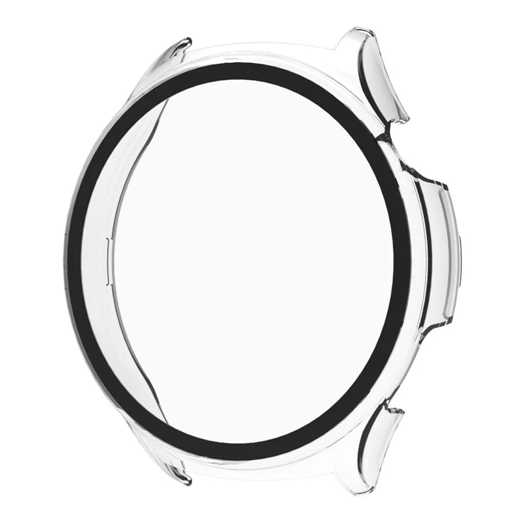 Pour Huawei Watch 4 - Étui de protection en PC dur + Protecteur d'écran en verre trempé HD - Transparent
