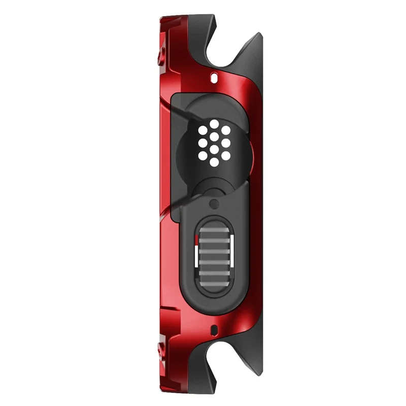 For Apple Watch Ultra 3 / Ultra 2 / Ultra 49mm Watch Case PC+TPU Anti-Scratch Protective Cover - Red